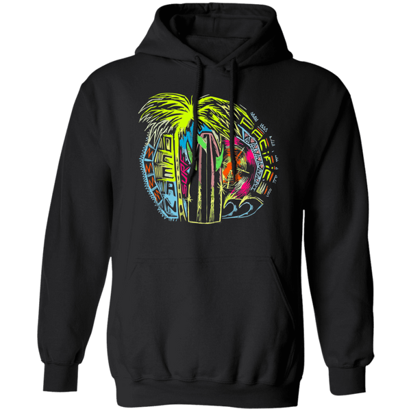 Neon Palms Fleece Hoodie - Ocean Pacific